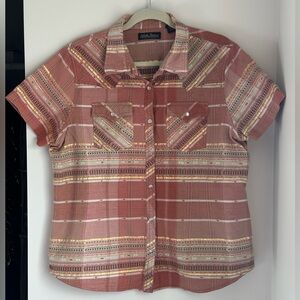Vintage North River Outfitters Short Sleeve Button Down Shirt